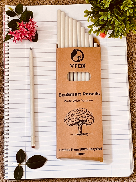 Recycled Paper Pencils With Seed Capsules -  ( Pack Of 50 )